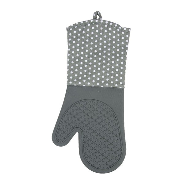 2 pelēku virtuves cimdu komplekts no silikona Wenko Oven-image-2