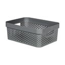 Pelēks grozs Curver Infinity Dots, 11 l