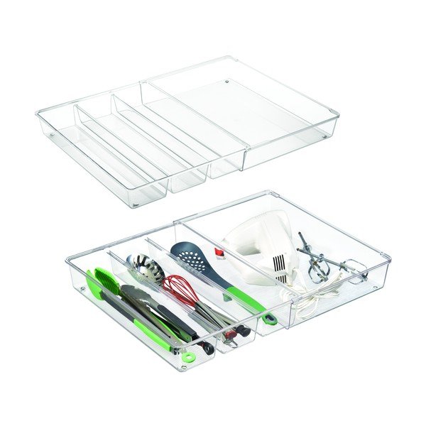 Virtuves organizators ar 4 nodalījumiem iDesign Linus, 30,5 x 41 cm-image-2