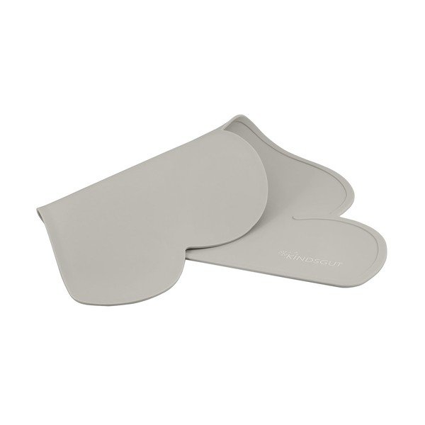 Pelēks silikona paliktnis Kindsgut Cloud, 49 x 27 cm-image-2