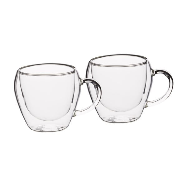 Divas Kitchen Craft Le'Xpress stikla tējas tasītes, 230 ml