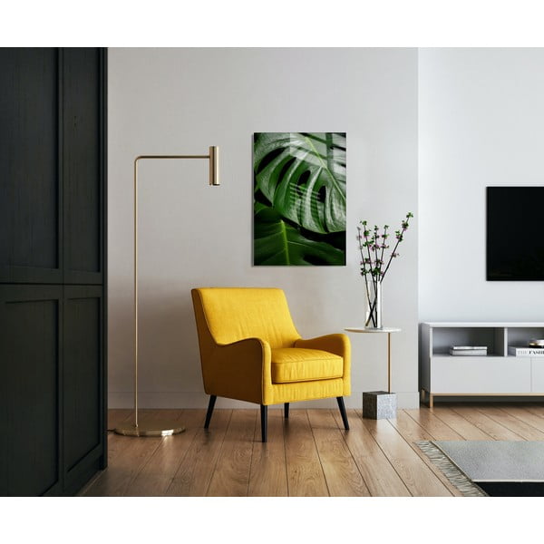 Stikla glezna 70x100 cm Monstera – Wallity-image-2