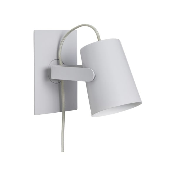 Gaiši pelēka sienas lampa Ardent – Hübsch