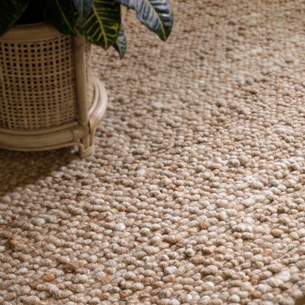 Bēšs ar rokām darināts vilnas paklājs 120x170 cm Adler Honey – Asiatic Carpets-image-2