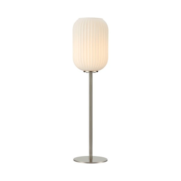 Galda lampa baltā/sudraba krāsā (augstums 55 cm) Cava – Markslöjd
