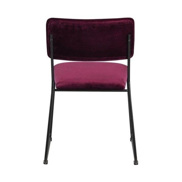 Bordo krāsas ēdamistabas krēsls Actona Cornelia-image-3