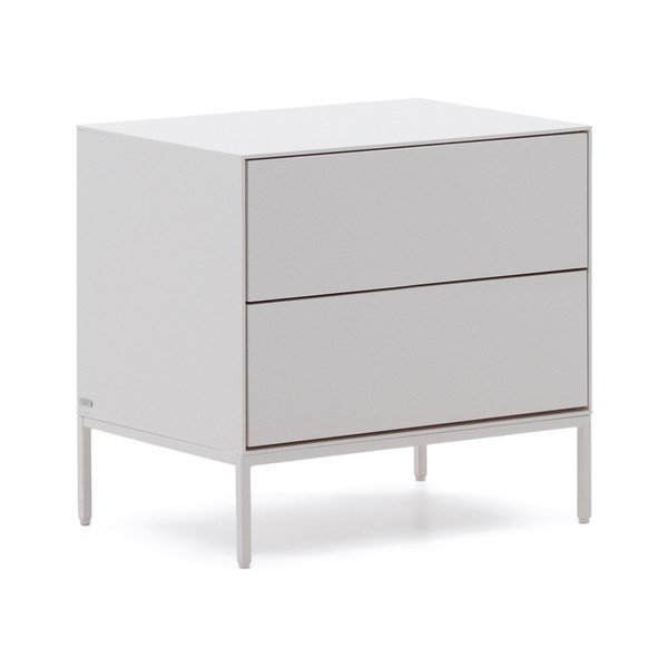 Balts naktsskapītis Vedrana – Kave Home-image-3