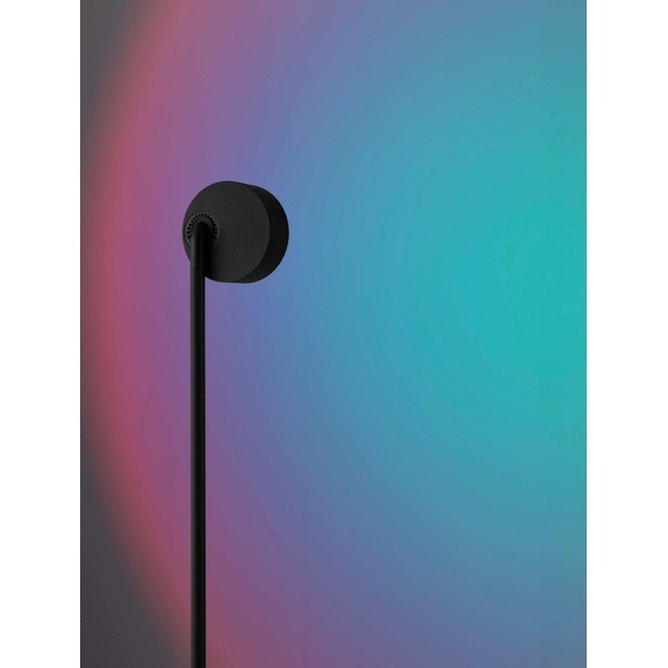 Matēti melna metāla LED stāvlampa ar saliekamu konstrukciju/ar regulējamu spilgtumu (augstums 121 cm) Irida – Nova Luce-image-2