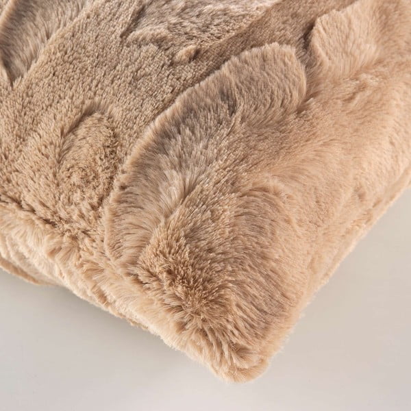 Dekoratīvais spilvens no mākslīgās kažokādas 45x45 cm Foxy – douceur d'intérieur-image-2