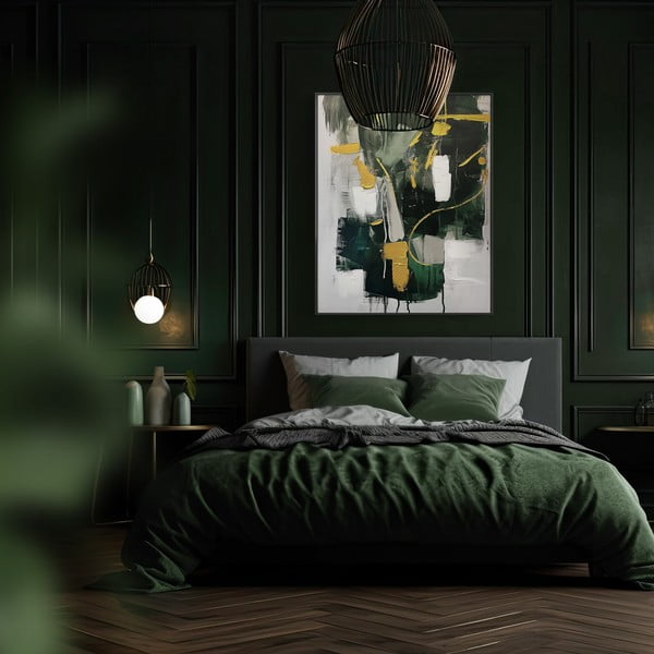 Attēls ar manuāli gleznotiem elementiem 70x100 cm For – Styler-image-2