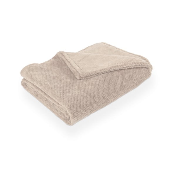 Pelēkbrūns mikroplīša pleds 150x200 cm Pippa – Tiseco Home Studio