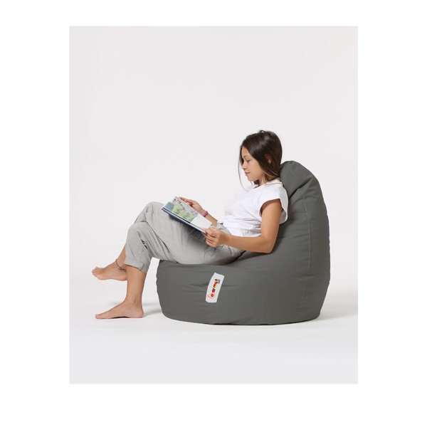 Tumši pelēks dārza sēžammaiss Drop – Floriane Garden-image-2