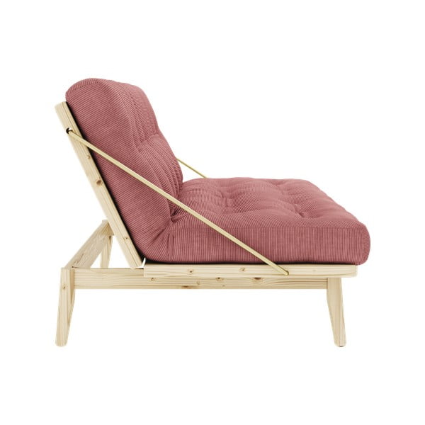 Rozā izvelkamais dīvāns 190 cm Folk – Karup Design-image-4