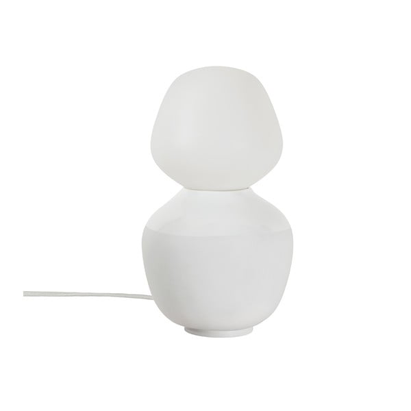 Balta galda lampa ar regulējamu spilgtumu (augstums 26 cm) Reflection – tala