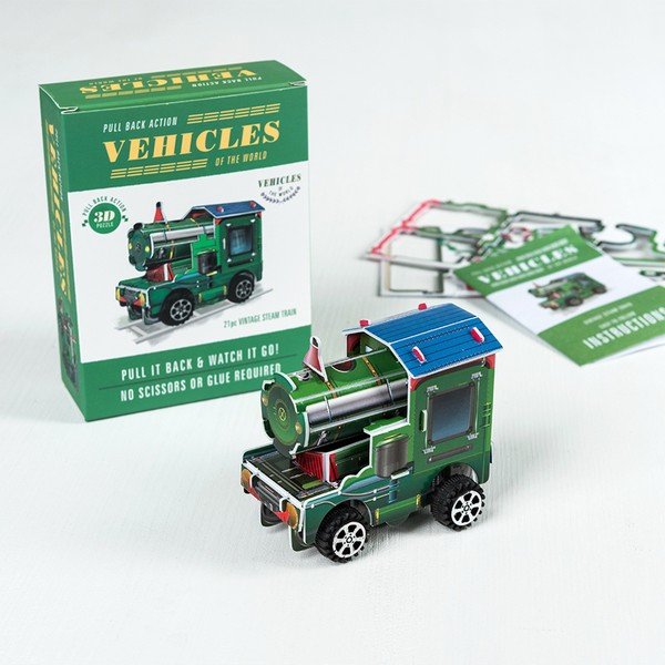 Rex London tvaika lokomotīve puzle-image-3