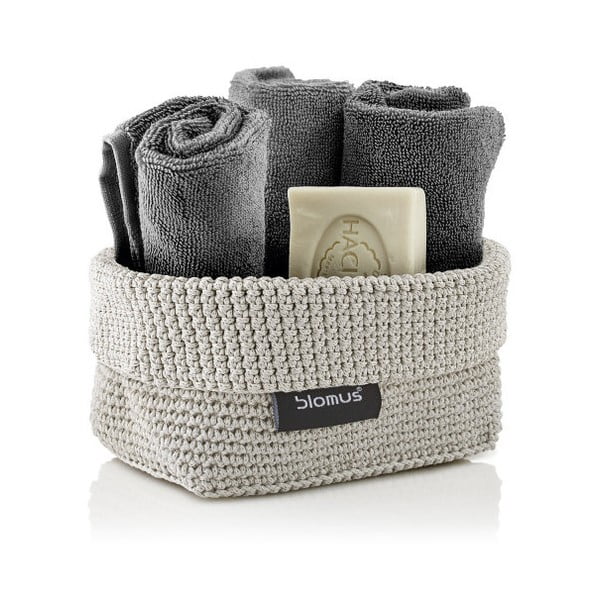 Bēšs uzglabāšanas grozs Blomus Rope, 10 x 15,5 cm-image-1