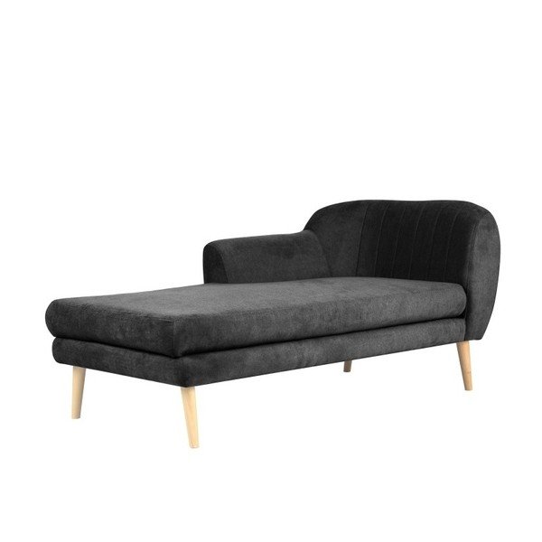 Tumši pelēks atpūtas krēsls Mazzini Sofas Sardaigne