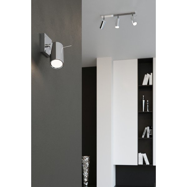 Griestu lampa sudraba krāsā Sollux Etna 4L-image-1