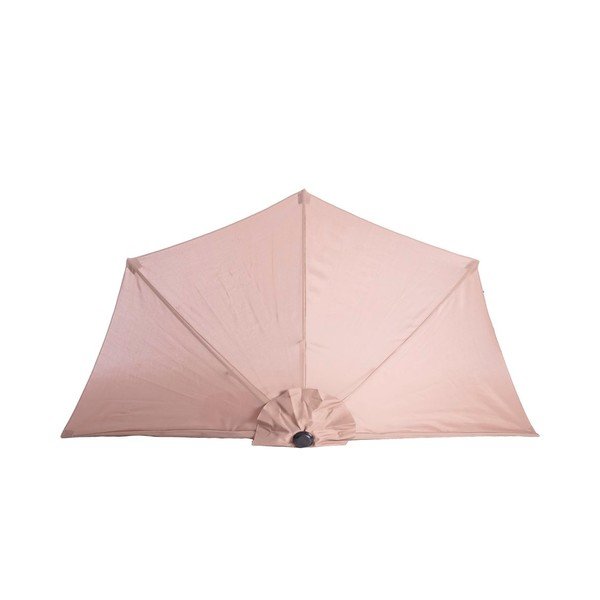 Bēšs saulessargs ø 240 cm – LDK Garden-image-2