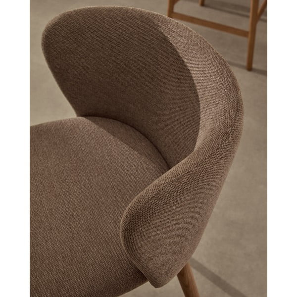 Gaiši brūns bāra krēsls (sēdekļa augstums 65 cm) Ciselia – Kave Home-image-3
