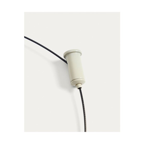 Gaiši pelēka LED griestu lampa ar regulējamu spilgtumu ar metāla abažūru ø 16 cm Porte – Kave Home-image-3