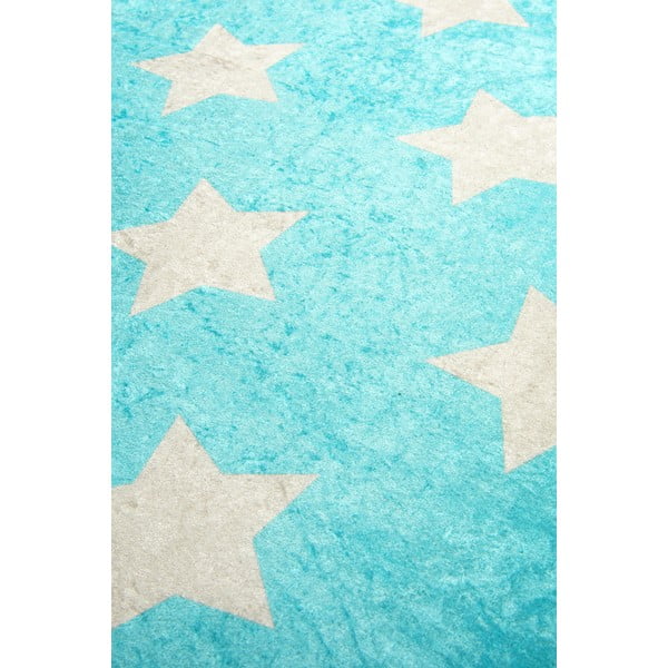 Zils neslīdošs bērnu paklājs Chilai Universe, 140 x 190-image-3