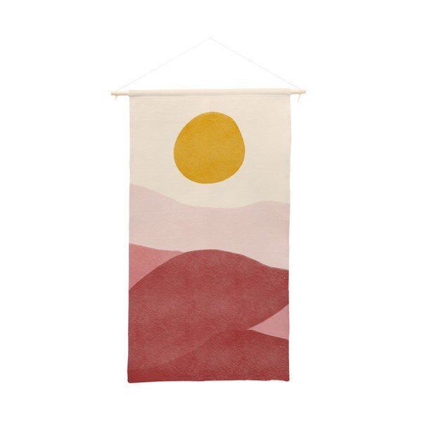 Tekstila sienas dekors Surdic Sunset, 90 x 140 cm
