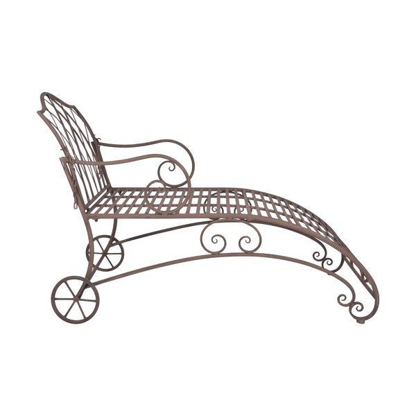 Brūns metāla dārza atpūtas krēsls - Esschert Design-image-2