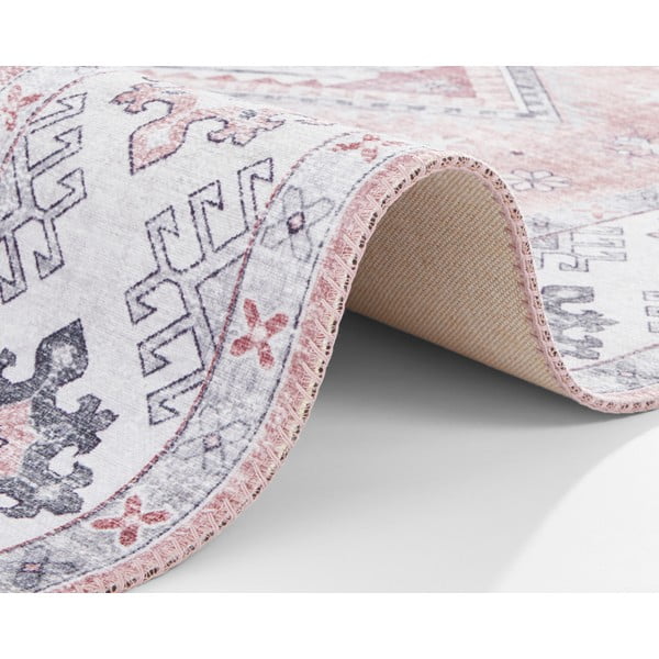 Gaiši rozā paklājs Nouristan Gratia, 160 x 230 cm-image-4