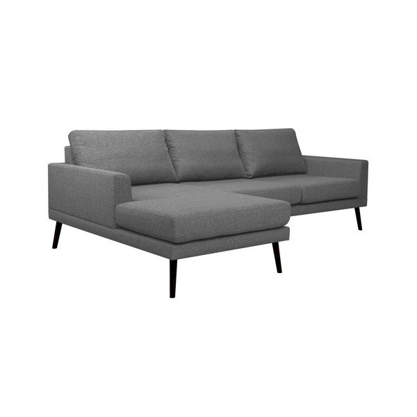 Tumši pelēks stūra dīvāns Windsor & Co. Rigel, kreisais stūris-image-4