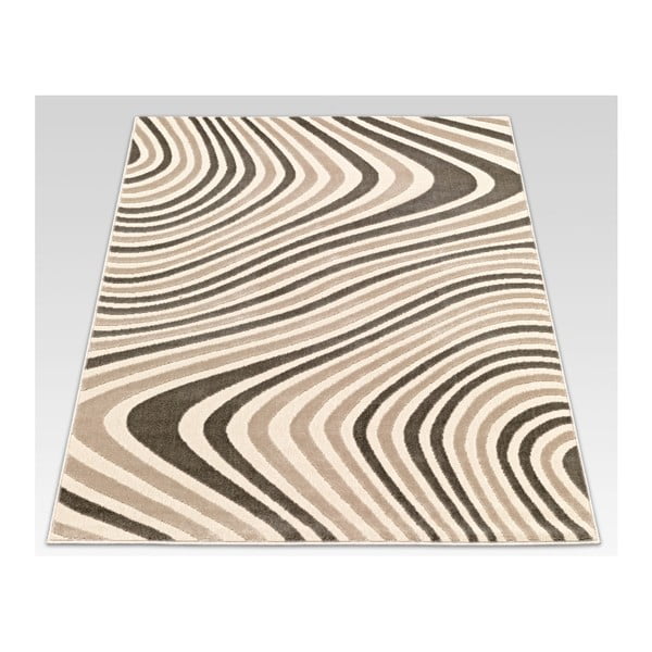 Paklājs Webtappeti Reflex Brown Stripes, 290 x 200 cm
