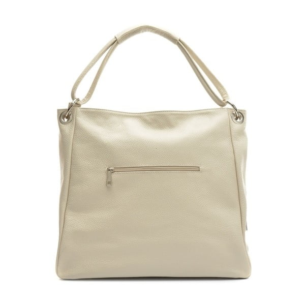 Bēšs ādas rokassoma Anna Luchini Srumla-image-4