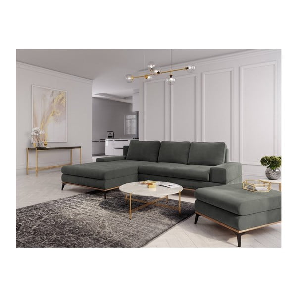 Tumši pelēks kāju soliņš Windsor & Co Sofas Planet-image-3