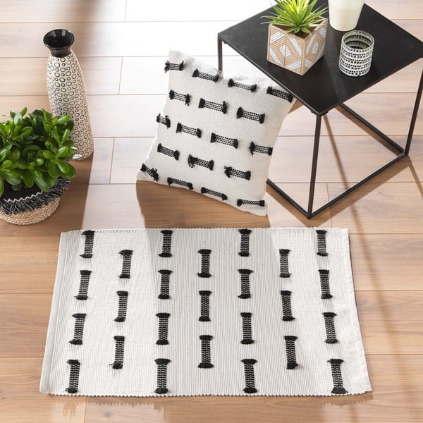 Krēmkrāsas mazgājams paklājs 50x80 cm Juline – douceur d'intérieur-image-4