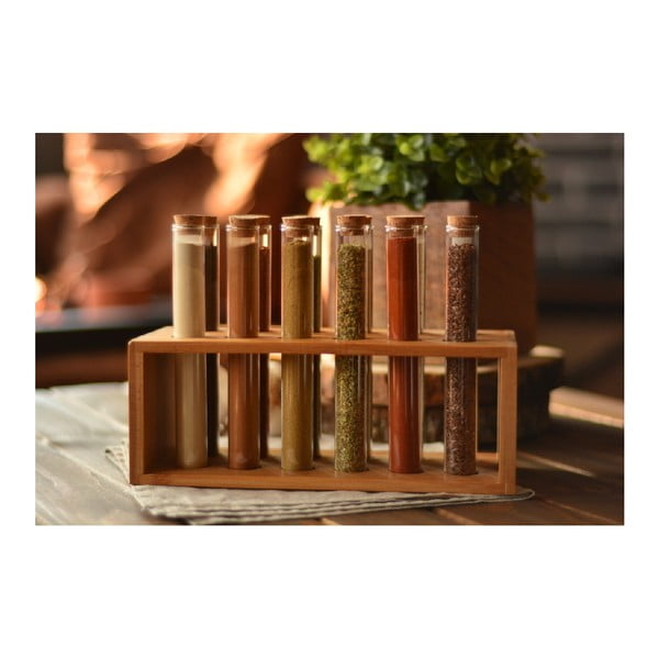 12 tūbiņu komplekts un statīvs Bambum Vanilla-image-2