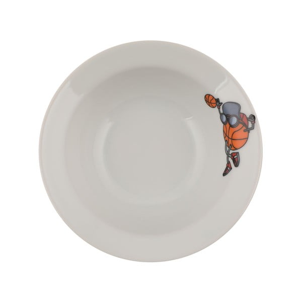 Porcelāna pusdienu komplekts bērniem (5 gab.) Kütahya Porselen Basketball-image-3