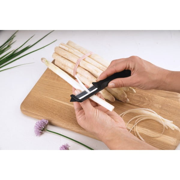 Melns dārzeņu/sparģeļu mizotājs Fackelmann Food & More-image-3