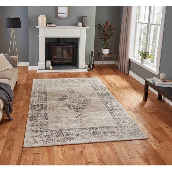 Krēmkrāsas paklājs 120x170 cm Milano – Think Rugs-image-1