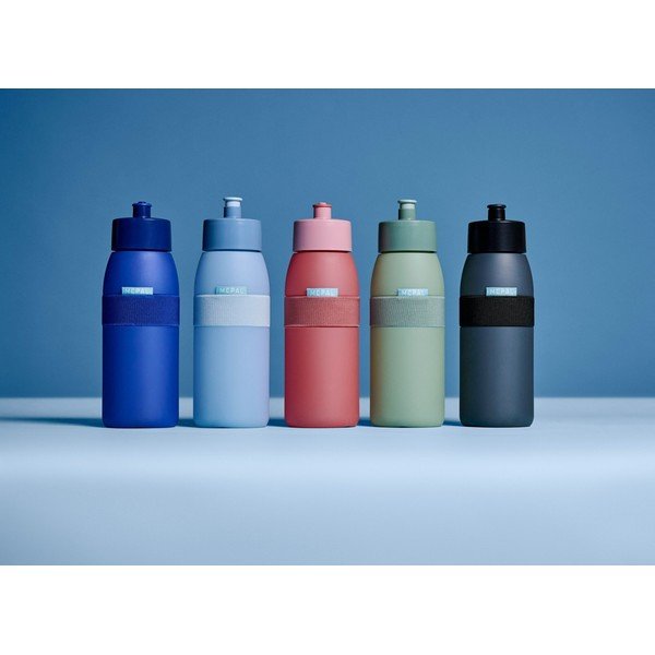 Gaiši sarkana plastmasas pudele 500 ml Ellipse – Mepal-image-1