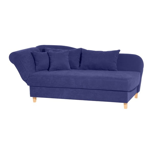 Zils un violets Max Winzer Selma atpūtas krēsls, labais stūris