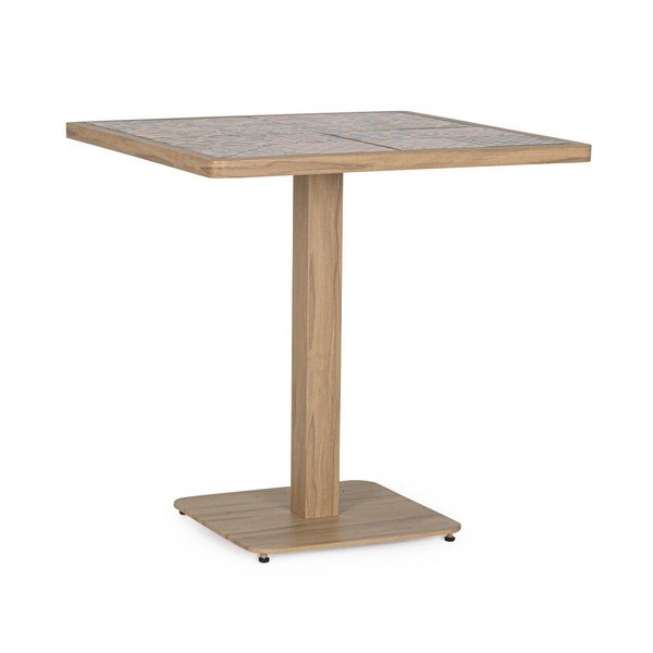 Tērauda dārza galdiņš 73x73 cm Kalimera – Bizzotto