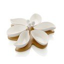 Porcelāna/bambusa servēšanas bļodiņas (6 gab.) 95 ml Hors D'Ouvre – Brandani