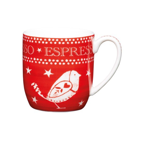 Četru Kitchen Craft Robin espresso krūžu komplekts-image-1