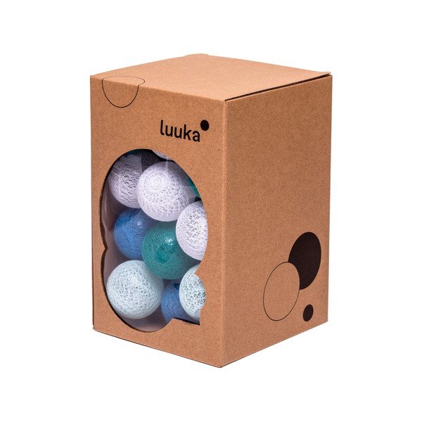 Tirkīza gaismiņu virtene ar LED spuldzēm LUKKA, 30 gaismiņas-image-3