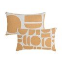 Buklē dekoratīvie spilveni (2 gab.) 30x50 cm Mid Century – Casa Selección