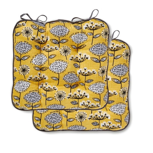 Kokvilnas sēdekļa spilvens Cooksmart ® Retro-image-2