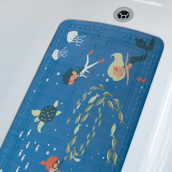 Bērnu pretslīdēšanas paklājiņš vannai 36x71 cm Scuba Diver – Spirella-image-1