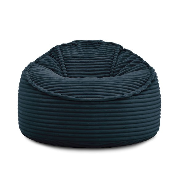 Tumši zils velveta sēžammaiss Socrate – Bobochic Paris