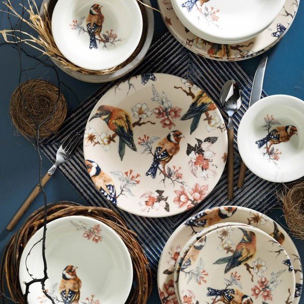 24 daļīgs porcelāna trauku komplekts Kutahya Pateo-image-1