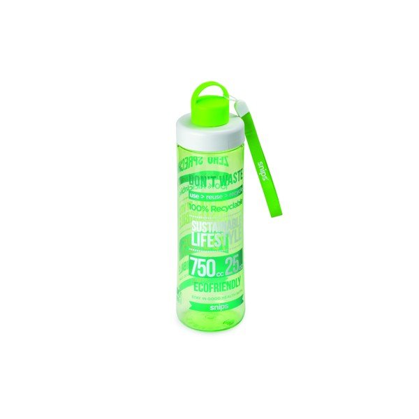 Zaļā ūdens pudele Snips Eco, 750 ml